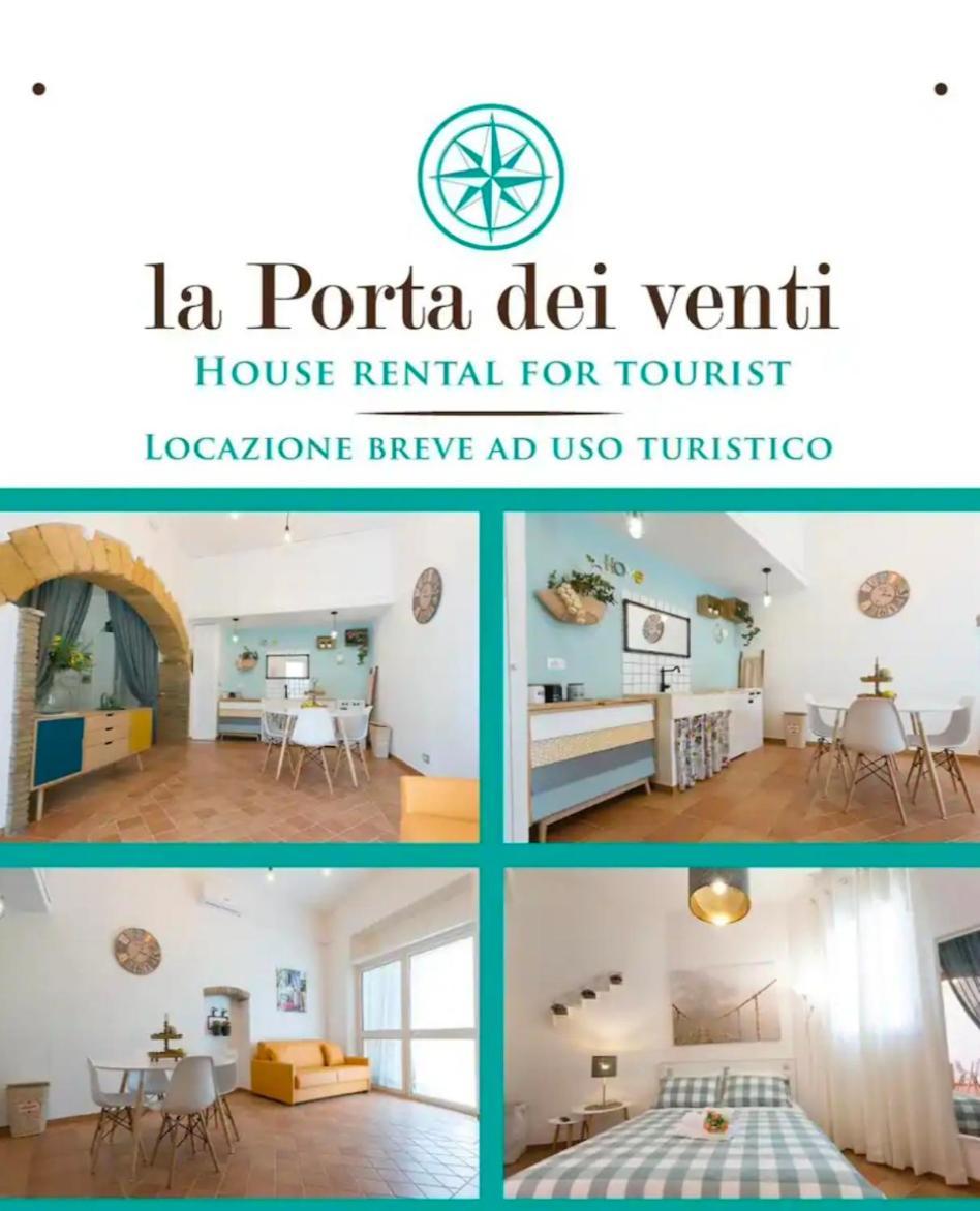 La Porta Dei Venti Apartment อากริเจนโต ภายนอก รูปภาพ